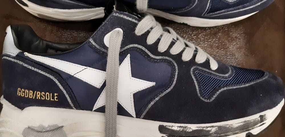 Golden goose homme bleu best sale