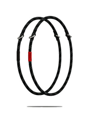 Topologie – 10mm Rope Loop – Black Reflective