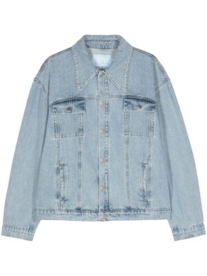 button-up denim jacket