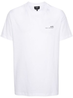 logo-print cotton T-shirt