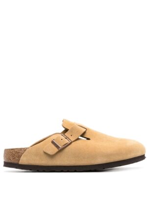 Boston Suede Buckle Sandals