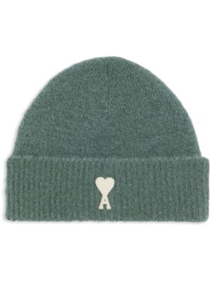 embroidered logo beanie