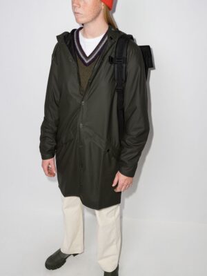 imperméable Longer à lien de resserrage