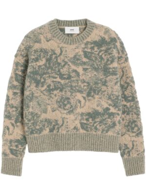 jacquard pattern jumper