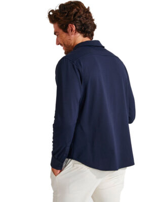 Chemise manches longues marine ALAIN PAGANI