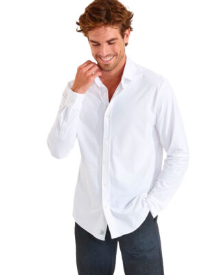 Chemise Blanc ALAIN BAIABLUE