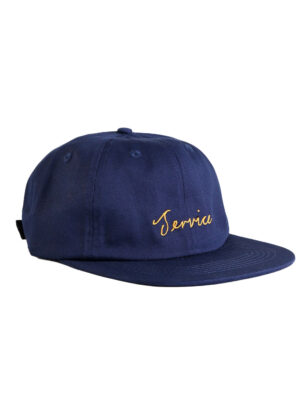 Script Cap – Navy Blue