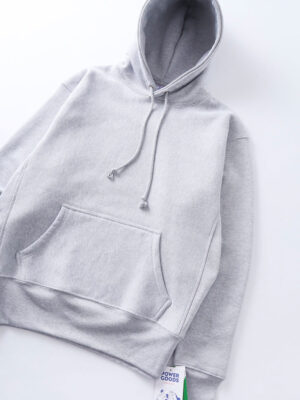 Power Goods – Sweat à capuche – Gris chiné