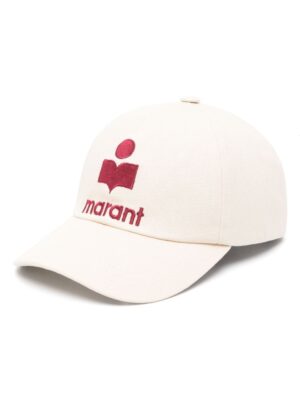 casquette en coton à logo brodé