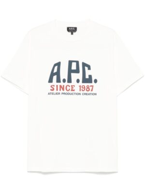 logo print T-shirt