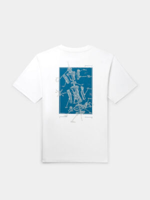 White Blueprint T-Shirt