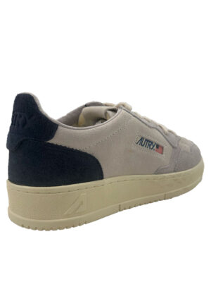 BASKETS MEDALIST LOW TRICOLOR EN DAIM