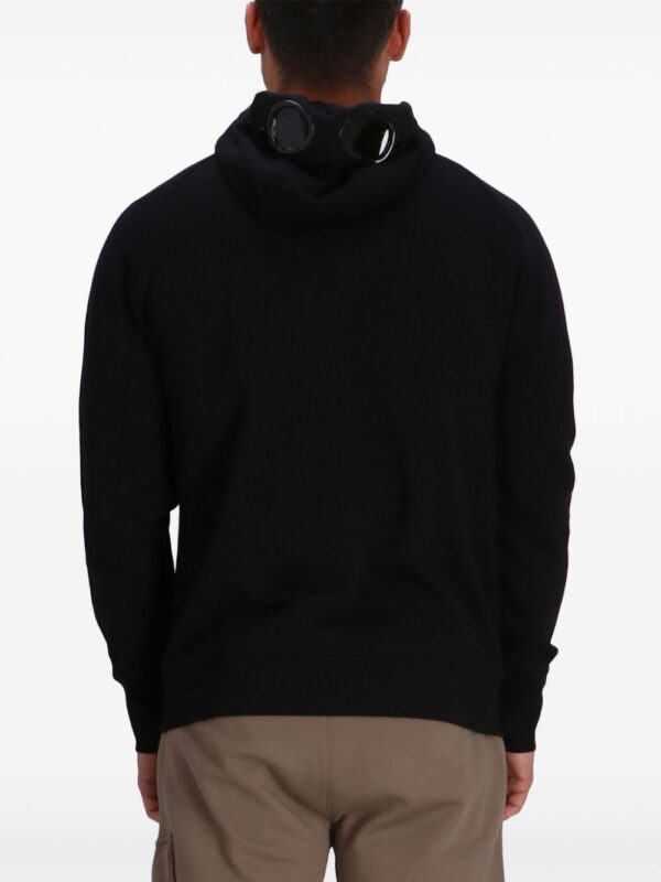 zipped hoodie with glass detail - Image 4