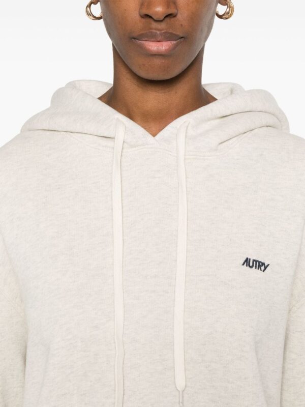 embroidered logo hoodie - Image 5