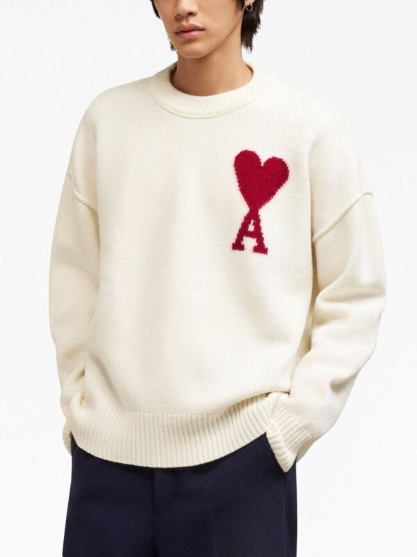 pull Ami de Coeur en maille intarsia – Image 5