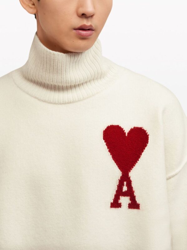 pull en laine à logo intarsia – Image 6