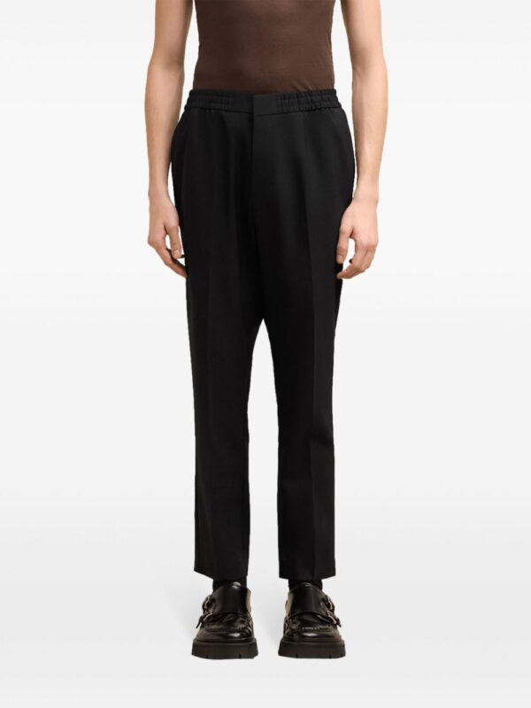 straight cut wool pants - Image 5