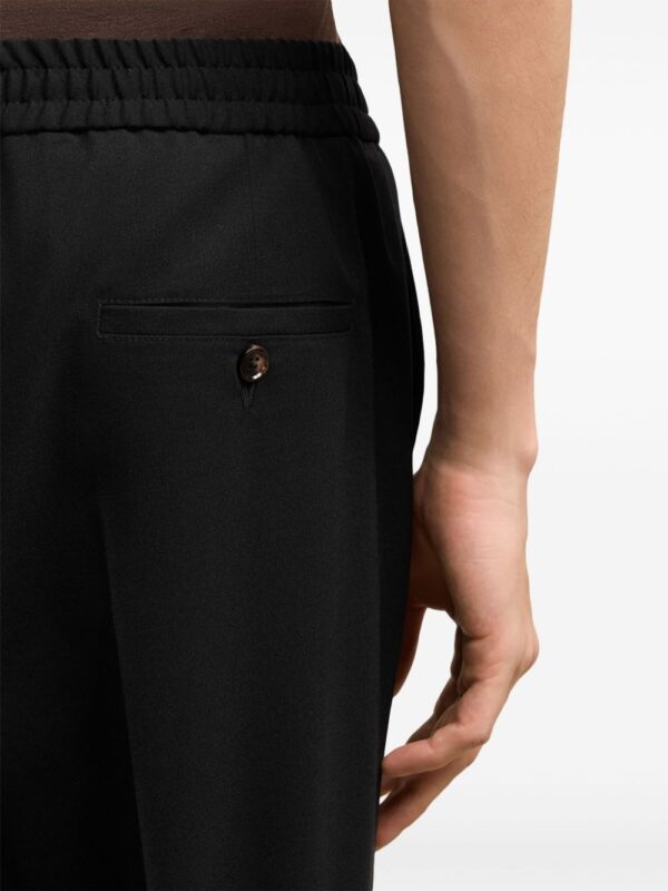 straight cut wool pants - Image 6