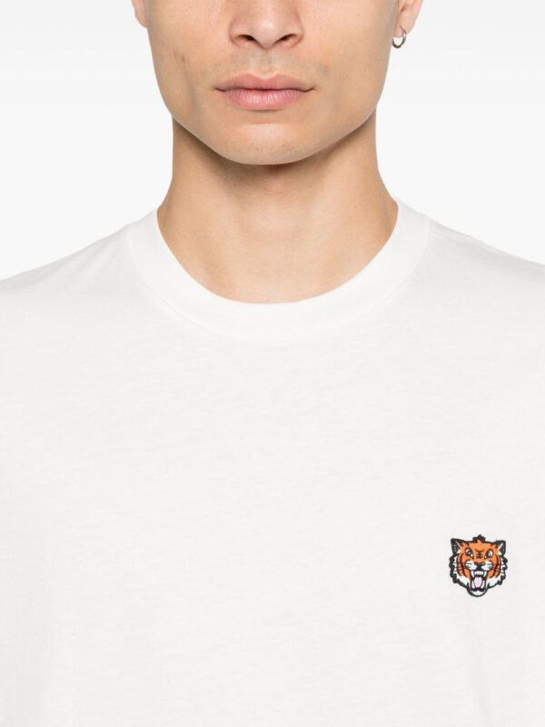 Lucky Tiger embroidered t-shirt - Image 4