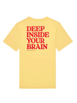 T-SHIRT CLASSIC DEEP INSIDE YELLOW