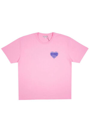 T-shirts Heart Pink