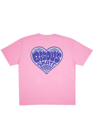 T-shirts Heart Pink