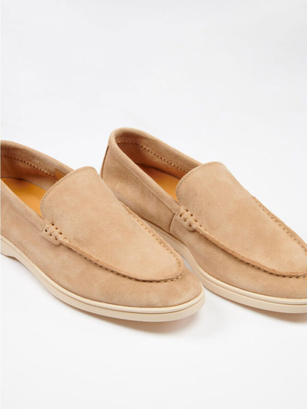 Mocassin en cuir beige RIMINI HARBOR