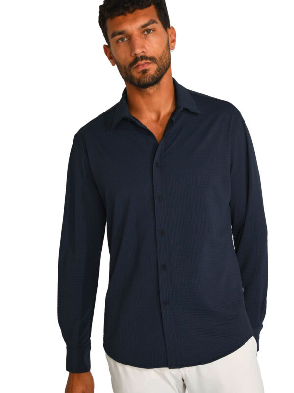 Chemise technique bleu marine JEAN TRIESTE