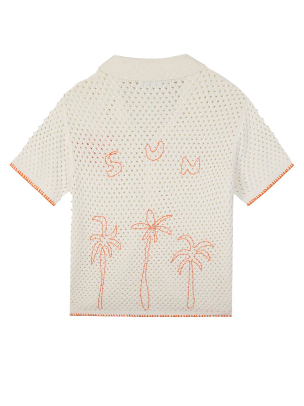 Sun beuret crocheted shirt - Image 2