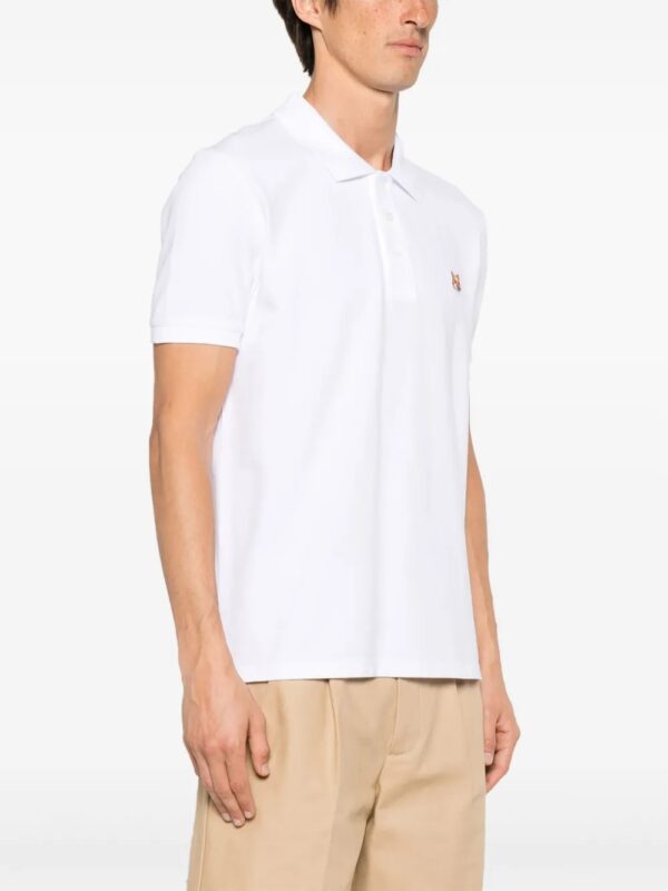 logo patch polo shirt - Image 3