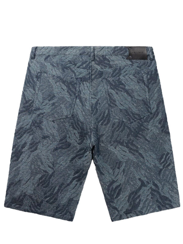 Short en jean à monogramme camouflage – Image 2