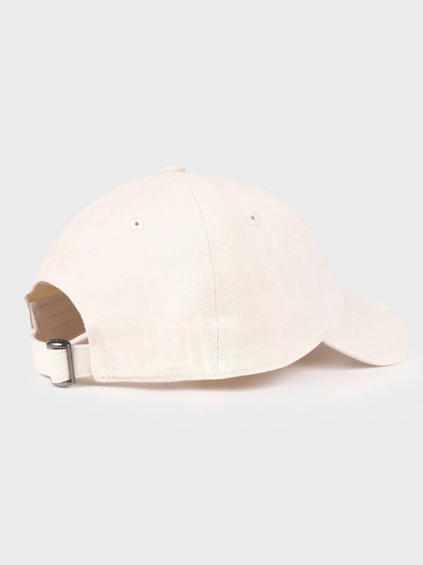 H&W Crest Hat - Cream/Navy - Image 4