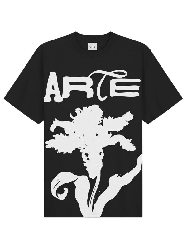 T-shirt à grande fleur