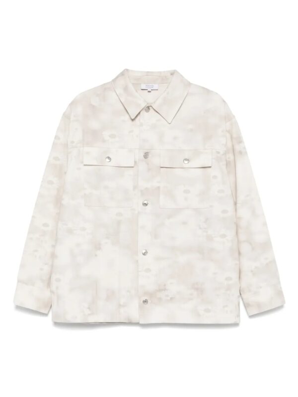 Daisy Field print overshirt